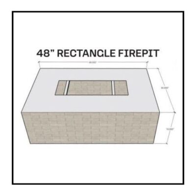 rectangle firepit