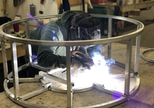 Firepit welding